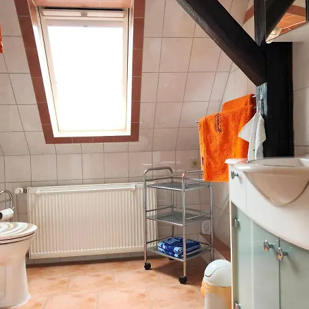 Fewo Gaesteunterkunft Drathschmidt Senftenberg Buitenkant foto